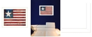 Trendy Decor 4U Land of the Free By Marla Rae, Printed Wall Art, Ready to hang, White Frame, 26" x 20"
